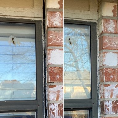 Foundation Issue Window Separating 